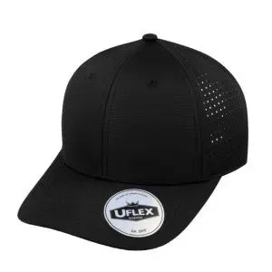 6P Laser Cut Tech Cap - Black