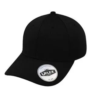 6P Recycled Birdseye Poly - Black