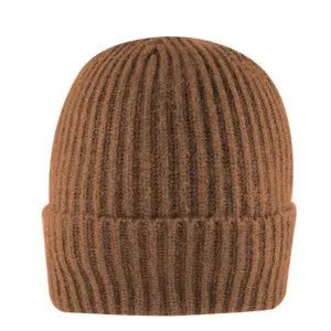 Feather Touch Cuffed Beanie - Black