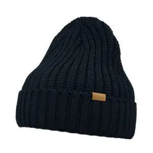 Ribbed Knit Beanie