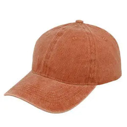 Promo Washed 6 Panel Cap - Black